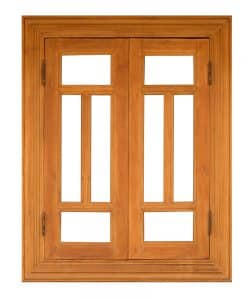 wood casement window